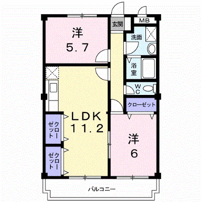 マンションローレル 102【管理NO：1-003625501-01020】 ★家具家電は申し込み後に搬入します★ ★2026年11月中旬入居可能★の外観画像