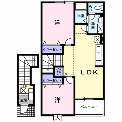 ミルトシティＡ 202【管理NO：1-012629301-02020】 ★家具家電は申し込み後に搬入します★ ★2026年11月上旬入居可能★の外観画像
