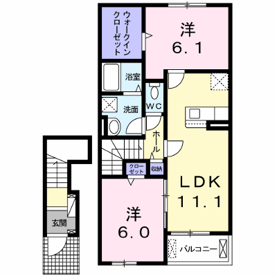 ルシェル 202【管理NO：1-025554101-02020】 ★家具家電は申し込み後に搬入します★ ★2026年10月下旬入居可能★の外観画像