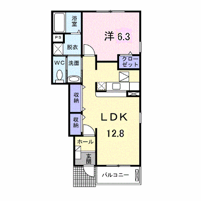 サニースクエアⅢ 105【管理NO：1-013981603-01040】 ★家具家電は申し込み後に搬入します★ ★2026年10月中旬入居可能★の外観画像