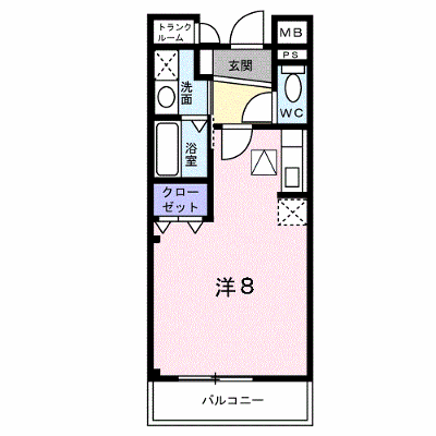 エレガンテフィールドⅠ 105【管理NO：1-012737601-01040】 ★家具家電は申し込み後に搬入します★ ★2026年10月中旬入居可能★の外観画像