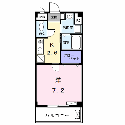 ウィステリアⅡ 101【管理NO：1-012056301-01010】 ★家具家電は申し込み後に搬入します★ ★2026年10月中旬入居可能★の外観画像