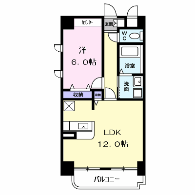 ラフレシ－ル　タミ 203【管理NO：1-012629201-02030】 ★家具家電は申し込み後に搬入します★ ★2026年10月中旬入居可能★の外観画像