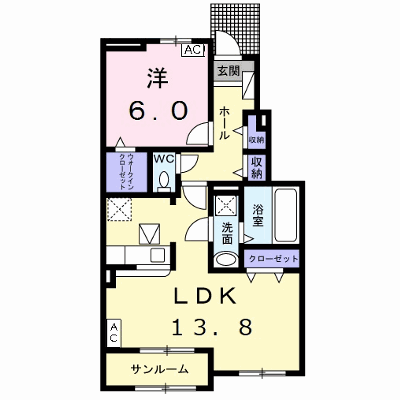 クエイルＣ 102【管理NO：1-025321403-01020】 ★家具家電は申し込み後に搬入します★ ★2026年10月中旬入居可能★の外観画像