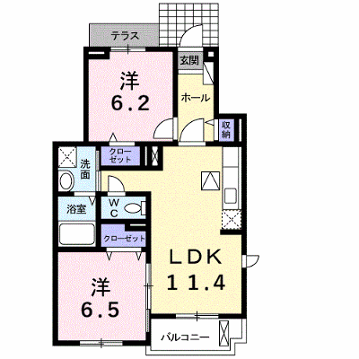 ジュ・セイル 101【管理NO：1-012691901-01010】 ★家具家電は申し込み後に搬入します★ ★2026年09月中旬入居可能★の外観画像