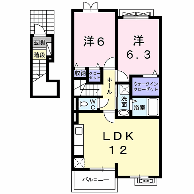 カーサスカイⅠ 202【管理NO：1-018111901-02020】 ★家具家電は申し込み後に搬入します★ ★2026年10月上旬入居可能★の外観画像