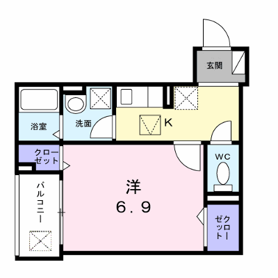 ヒカルサ京都伏見深草 104【管理NO：1-028662401-01040】 ★家具家電は申し込み後に搬入します★ ★2027年03月下旬入居可能★の外観画像