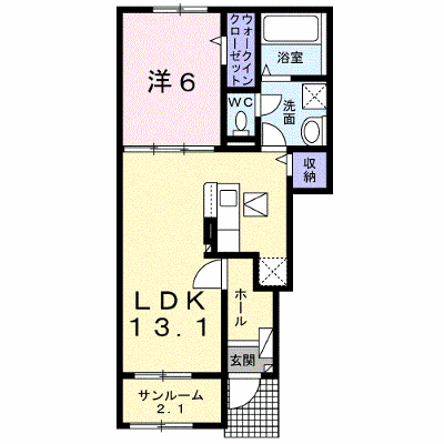 グランディール 102【管理NO：1-026792001-01020】 ★家具家電は申し込み後に搬入します★ ★2026年10月中旬入居可能★の外観画像