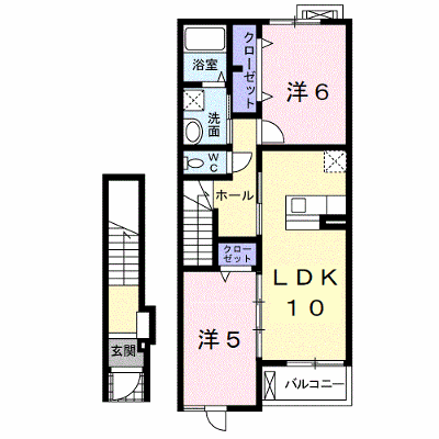 グランジュール 205【管理NO：1-014793601-02040】 ★家具家電は申し込み後に搬入します★ ★2026年10月下旬入居可能★の外観画像