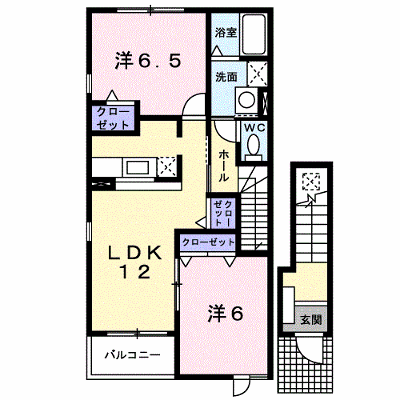 カーサ・フィオーレⅠ 201【管理NO：1-013418701-02010】 ★家具家電は申し込み後に搬入します★ ★2026年10月上旬入居可能★の外観画像