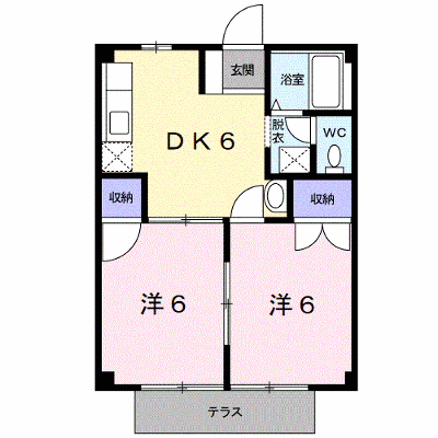 ココアハウス 103【管理NO：1-005202401-01030】 ★家具家電は申し込み後に搬入します★ ★2026年10月中旬入居可能★の外観画像