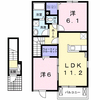 ヴェラーノ 202【管理NO：1-021170601-02020】 ★家具家電は申し込み後に搬入します★の外観画像