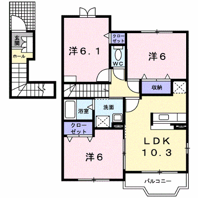 コーポ　朋友 201【管理NO：1-013827001-02010】 ★家具家電は申し込み後に搬入します★ ★2026年10月中旬入居可能★の外観画像