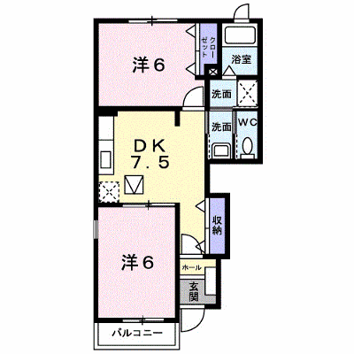 コズミック　Ａ 101【管理NO：1-014019401-01010】 ★家具家電は申し込み後に搬入します★ ★2026年10月下旬入居可能★の外観画像