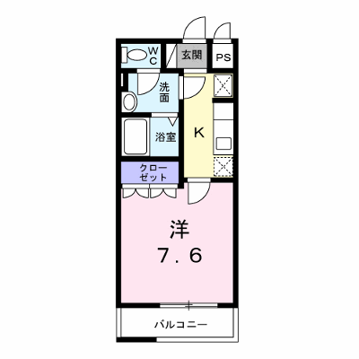 プロヴァンス吉岡 202【管理NO：1-099277501-02020】 ★家具家電は申し込み後に搬入します★ ★2026年12月中旬入居可能★の外観画像