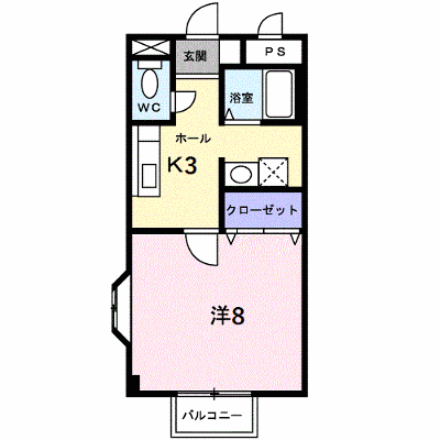 フラット浜野 205【管理NO：1-009331101-02040】 ★家具家電は申し込み後に搬入します★ ★2026年10月中旬入居可能★の外観画像