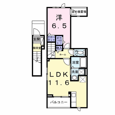 クレストールⅣ　Ｂ 202【管理NO：1-028648002-02020】 ★家具家電は申し込み後に搬入します★ ★2027年02月上旬入居可能★の外観画像