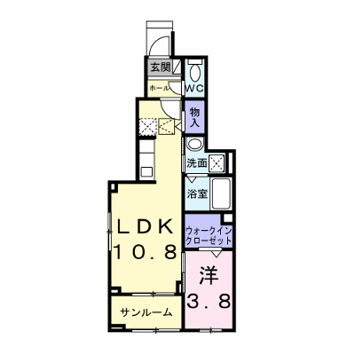 クレストールⅣ　Ａ 102【管理NO：1-028648001-01020】 ★家具家電は申し込み後に搬入します★ ★2027年02月上旬入居可能★の外観画像