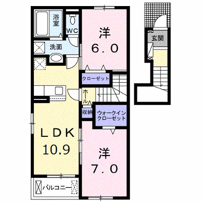 サニー・レジデンス　Ⅰ 202【管理NO：1-026118801-02020】 ★家具家電は申し込み後に搬入します★ ★2026年10月中旬入居可能★の外観画像
