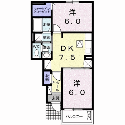ブリーゼⅠ 104【管理NO：1-022640801-01040】 ★家具家電は申し込み後に搬入します★ ★2026年12月中旬入居可能★の外観画像