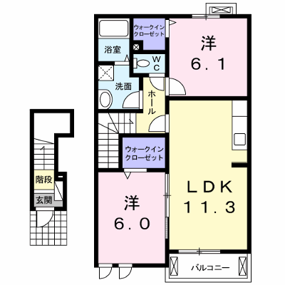 フェルト　プラース　Ｂ 202【管理NO：1-017222802-02020】 ★家具家電は申し込み後に搬入します★の外観画像