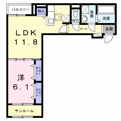 ウィンフィールド博多南 105【管理NO：1-026732201-01050】 ★家具家電は申し込み後に搬入します★ ★2026年11月中旬入居可能★の外観画像