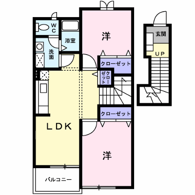 プラシードＢ 203【管理NO：1-011232602-02030】 ★家具家電は申し込み後に搬入します★ ★2026年10月中旬入居可能★の外観画像