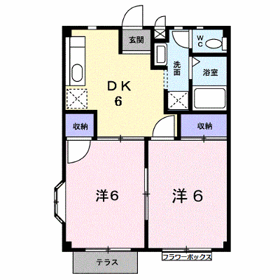 エグゼ国府 104【管理NO：1-005810201-01040】 ★家具家電は申し込み後に搬入します★ ★2026年10月中旬入居可能★の外観画像