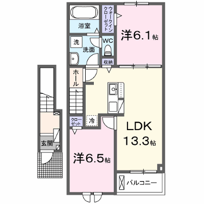 グラースＫⅢ 203【管理NO：1-027641901-02030】 ★家具家電は申し込み後に搬入します★ ★2026年10月中旬入居可能★の外観画像