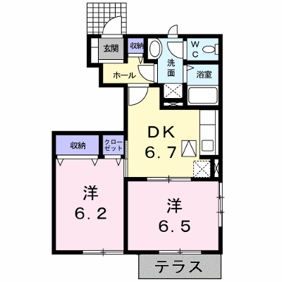 ジョイス・コーポＡ 101【管理NO：1-012269801-01010】 ★家具家電は申し込み後に搬入します★ ★2026年10月上旬入居可能★の外観画像