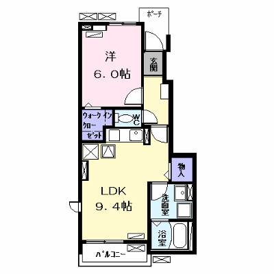 サクセス　ＫⅠ 102【管理NO：1-026298201-01020】 ★家具家電は申し込み後に搬入します★ ★2026年10月上旬入居可能★の外観画像