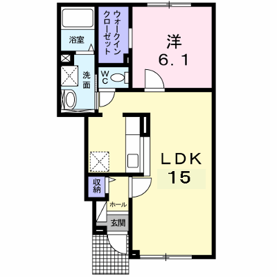 アルハンブラ 103【管理NO：1-017463801-01030】 ★家具家電は申し込み後に搬入します★ ★2026年10月中旬入居可能★の外観画像