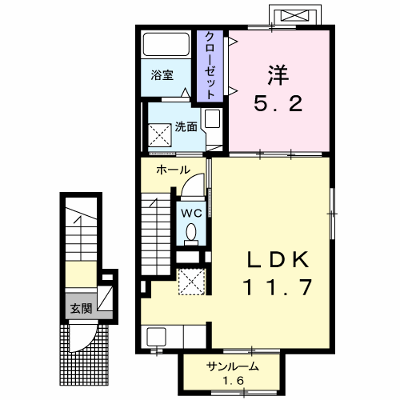 オーロモンテ．チンクエ 202【管理NO：1-023574301-02020】 ★家具家電は申し込み後に搬入します★ ★2026年10月中旬入居可能★の外観画像