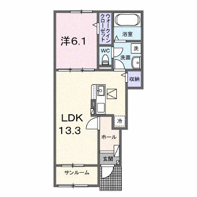 レジダンス・マリンＢ 102【管理NO：1-028265102-01020】 ★家具家電は申し込み後に搬入します★ ★2026年10月中旬入居可能★の外観画像