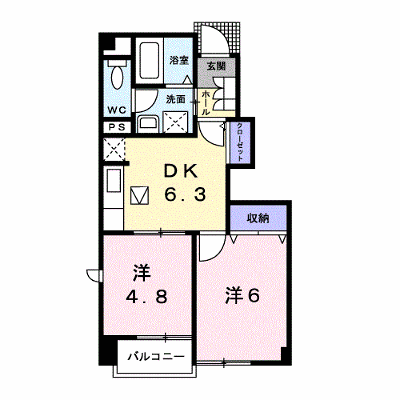 アシュランス 103【管理NO：1-012989301-01030】 ★家具家電は申し込み後に搬入します★ ★2026年09月下旬入居可能★の外観画像
