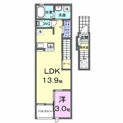 ビューシティ泉　Ⅱ 205【管理NO：1-027030901-02050】 ★家具家電は申し込み後に搬入します★ ★2026年10月中旬入居可能★の外観画像