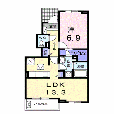 ブランドール　吉岡 104【管理NO：1-023313201-01040】 ★家具家電は申し込み後に搬入します★ ★2026年10月中旬入居可能★の外観画像