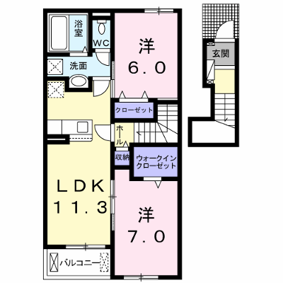 ポルテ 204【管理NO：1-026187501-02040】 ★家具家電は申し込み後に搬入します★の外観画像
