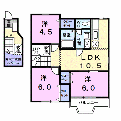 ソーレ・レヴァンテ　Ｃ 201【管理NO：1-012515801-02010】 ★家具家電は申し込み後に搬入します★ ★2026年10月上旬入居可能★の外観画像