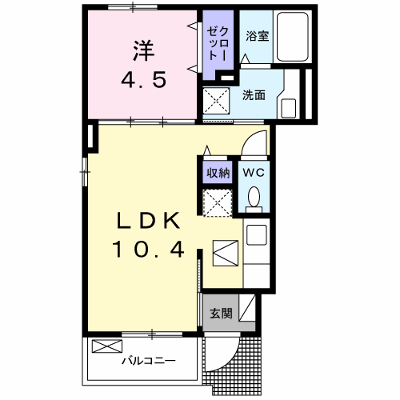 ベルポート　エルガ 101【管理NO：1-023405801-01010】 ★家具家電は申し込み後に搬入します★ ★2026年11月中旬入居可能★の外観画像