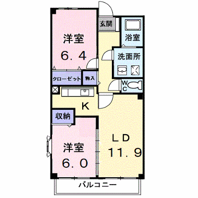 グレンツェント 305【管理NO：1-009444901-03050】 ★家具家電は申し込み後に搬入します★ ★2026年10月下旬入居可能★の外観画像
