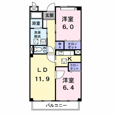グランセレッソ弐番館 101【管理NO：1-010249901-01010】 ★家具家電は申し込み後に搬入します★ ★2026年10月中旬入居可能★の外観画像