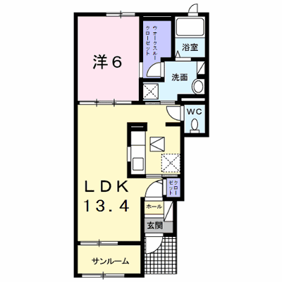 アルモニー印西Ⅰ 102【管理NO：1-022664401-01020】 ★家具家電は申し込み後に搬入します★ ★2026年10月中旬入居可能★の外観画像