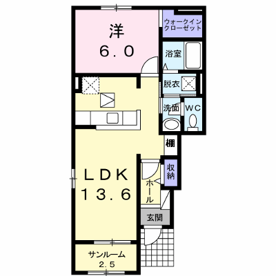 ライズアンドシャインⅢ 101【管理NO：1-019153301-01010】 ★家具家電は申し込み後に搬入します★ ★2026年10月中旬入居可能★の外観画像