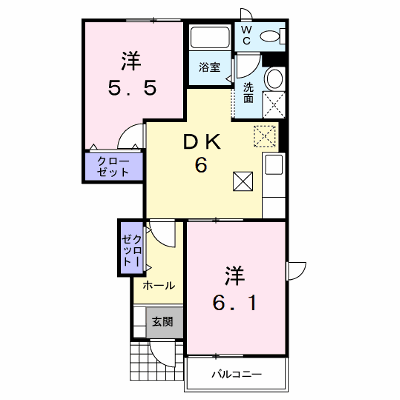 ブライトン 103【管理NO：1-011020801-01030】 ★家具家電は申し込み後に搬入します★ ★2026年10月中旬入居可能★の外観画像