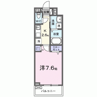 ラ・リノⅠ 202【管理NO：1-026715001-02020】 ★家具家電は申し込み後に搬入します★の外観画像