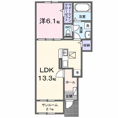 ルシエール 102【管理NO：1-028678601-01020】 ★家具家電は申し込み後に搬入します★の外観画像