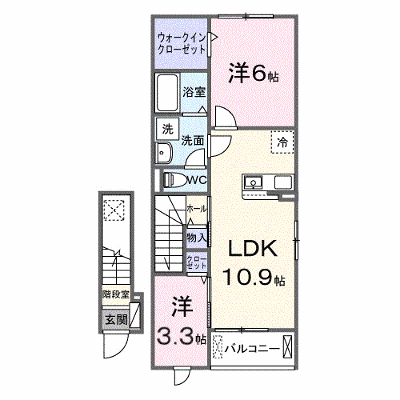 ファビオネスト駒沢 207【管理NO：1-028652401-02070】 ★家具家電は申し込み後に搬入します★の外観画像