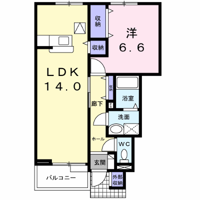 ピュアパレスⅡ 107【管理NO：1-011879901-01030】 ★家具家電は申し込み後に搬入します★ ★2026年10月下旬入居可能★の外観画像