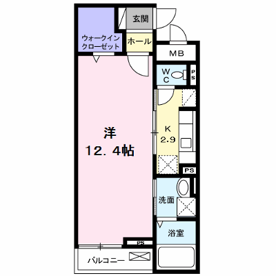 ミ・カーサ 107【管理NO：1-018516101-01070】 ★家具家電は申し込み後に搬入します★ ★2026年10月中旬入居可能★の外観画像